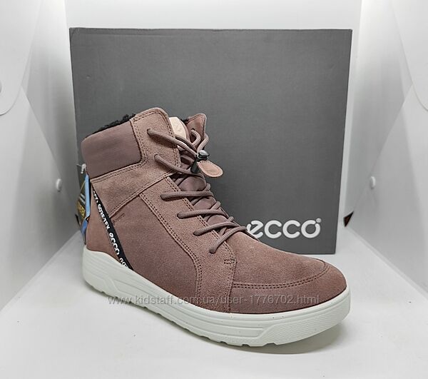 Кожаные зимние ботинки Ecco Gore Tex оригинал 