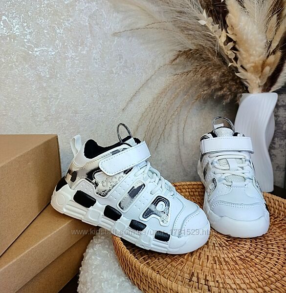 Диячі демісезонні хайтопи для хлопчика дівчинки 27 білі