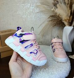 Дитячі демісезонні хайтопи для дівчинки 29 рожеві