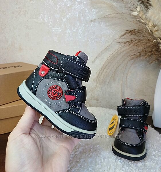 Дитячі демісезонні черевики Clibee для хлопчика 19 20