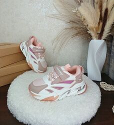 Дитячі кросівки для дівчинки Weestep 30 31 рожеві