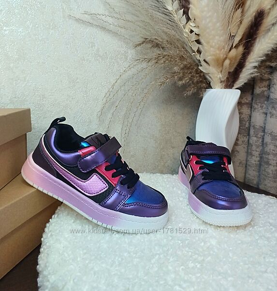 Дитячі кеди для дівчинки 27 кросівки