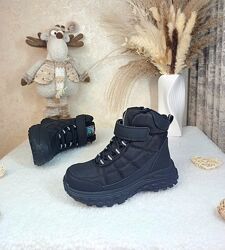 Дитячі зимові термо черевики чоботи для хлопчика 33 34