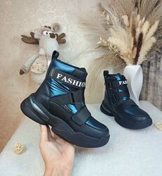 Дитячі зимові чоботи черевики Томм для дівчинки 35
