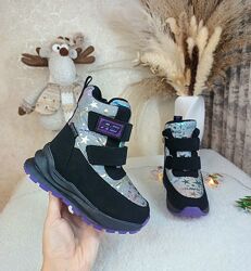 Дитячі зимові черевики чоботи для дівчинки Томм 28