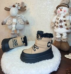 Дитячі зимові чоботи черевики Clibee для дівчинки 24 25 26 27