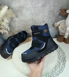 Дитячі зимові черевики чоботи для хлопчика 34 35 36 37 38