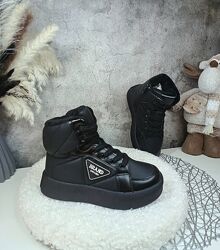 Дитячі зимові хайтопи чоботи для хлопчика дівчинки 33 34 37