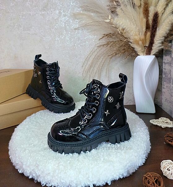 Дитячі демісезонні черевики для дівчинки 27 31