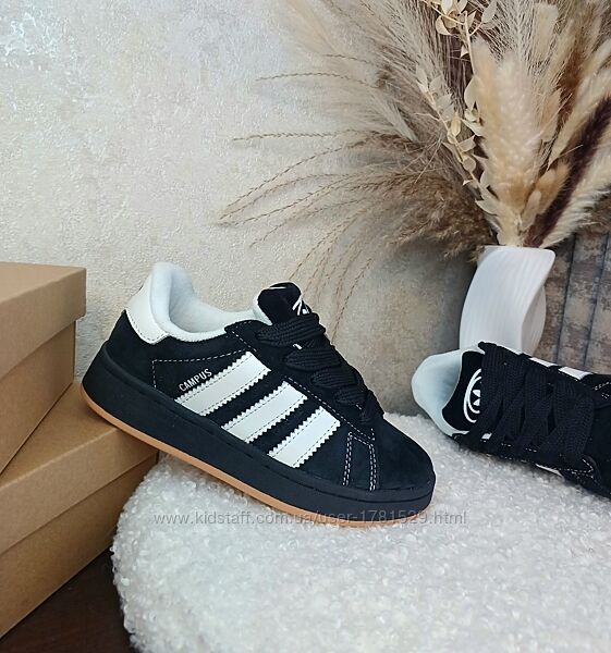 Дитячі кросівки для хлопчика adidas campus 36 37 38 