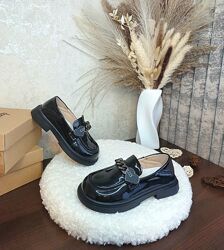 Дитячі шкільні туфлі для дівчинки 29 32