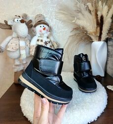 Дитячі зимові черевики чоботи для дівчинки дутіки 23 25 26 27