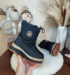 Дитячі зимові черевики чоботи для хлопчика 23 24 25 26 27 дутіки