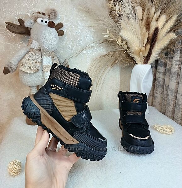 Дитячі зимові черевики чоботи для хлопчика 30 32 33