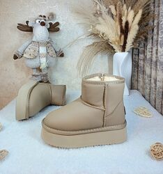 Дитячі зимові уггі чоботи для дівчинки 32 33 34 35