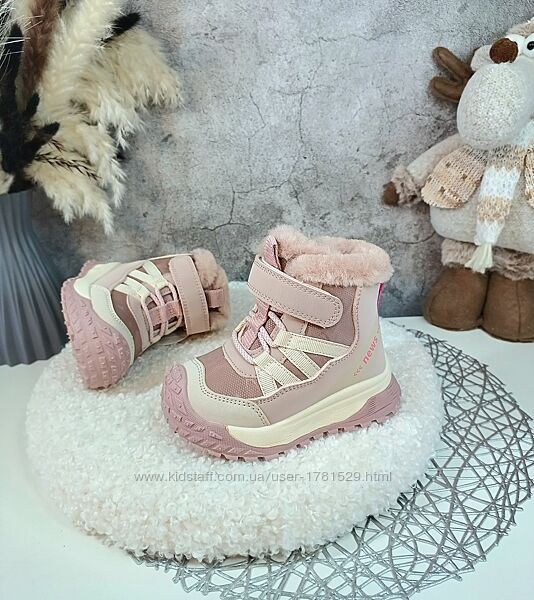 Дитячі зимові черевики чоботи для дівчинки 25 26 28
