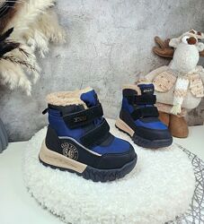 Дитячі зимові черевики чоботи для хлопчика 24 25