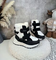 Дитячі зимові черевики чоботи для дівчинки дутіки Том. м 28 29 30 31 32 33