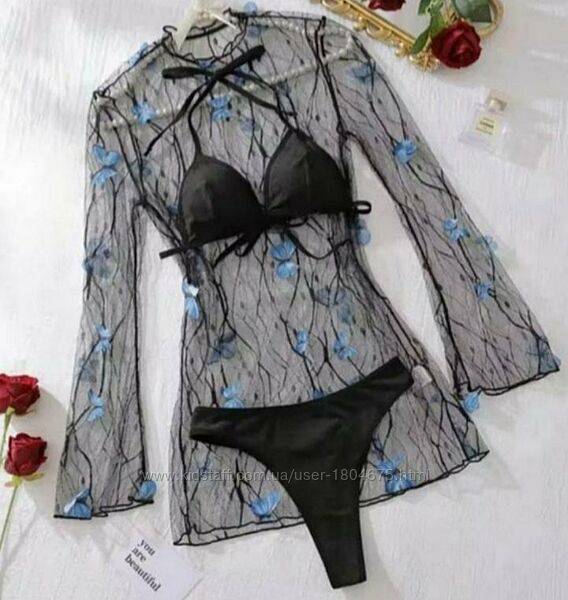 Сексуальный купальник  парео 