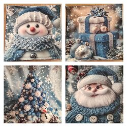 Подушки новогодние декоративные