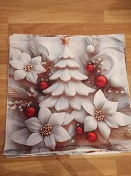 Новогодние наволочки 50/50 см 