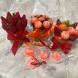  Букетики із мила 