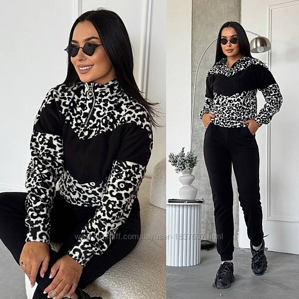 73-669 теплий флісовий костюм в асортименті