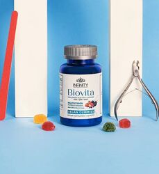 Biovita INFINITY БІОВІТА вітаміни для ВОЛОССЯ ШКІРИ НІГТІВ Веганські цукерк