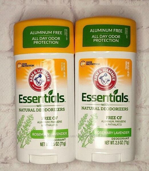 Arm&Hammer Essentials, дезодорант із натуральними дезодорантами, розмарин