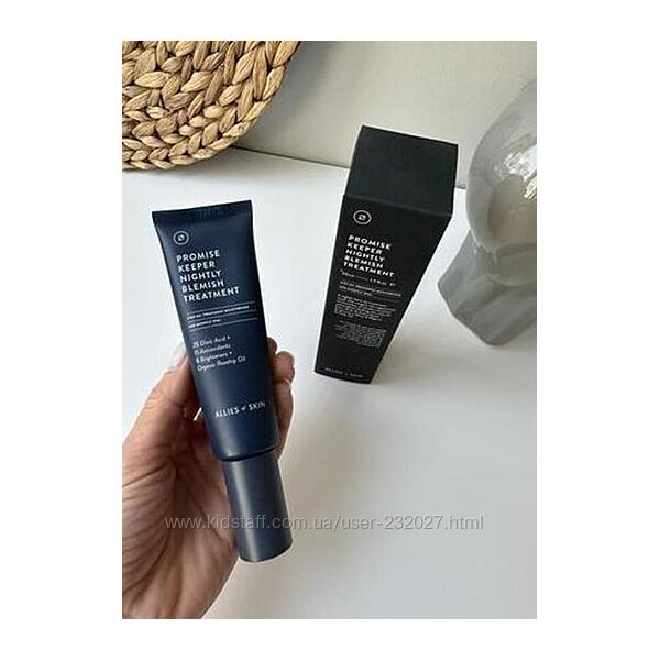 маска для обличчя ALLIES OF SKIN Promise Keeper Nightly Blemish Treatment