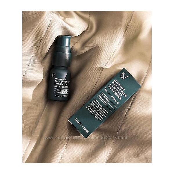 Сироватка allies of skin mandelic pigmentation corrector night serum 8мл