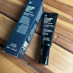 allies of skin 0.1 retinal & peptides advanced repair night cream 50мл