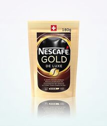 Растворимый кофе NESCAFE Gold De Luxe Швейцария
