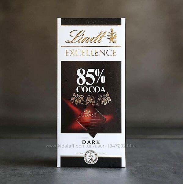  Швейцарский, черный шоколад Lindt Exсellence 85 какао