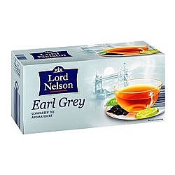 Черный пакетированный чай Lord Nelson Черный, 40 шт. х 1, 75 г.
