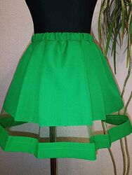 Спідничка з орнаментом, нова, до вишиванки 6-7 років.