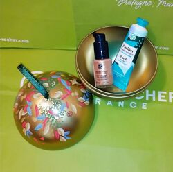 Подарочный набор Новогодний Шар Хайлайтер и Маска для лица Ив Роше Yves