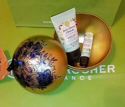 Набор Новогодний Шар Бальзам для губ Карите и Скраб Ив Роше Yves Roche Ів