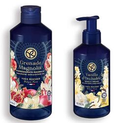 Набор Гель для душа Гранат-Магнолия Мыло Ваниль-Орхидея Yves Rocher Ів Роше