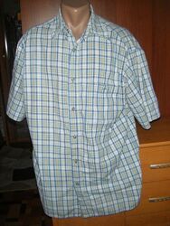 Рубашка с коротким рукавом, размер L