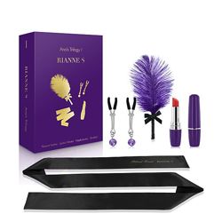 Подарочный набор RIANNE S Ana&acutes Trilogy Set I помада-вибратор, перышко