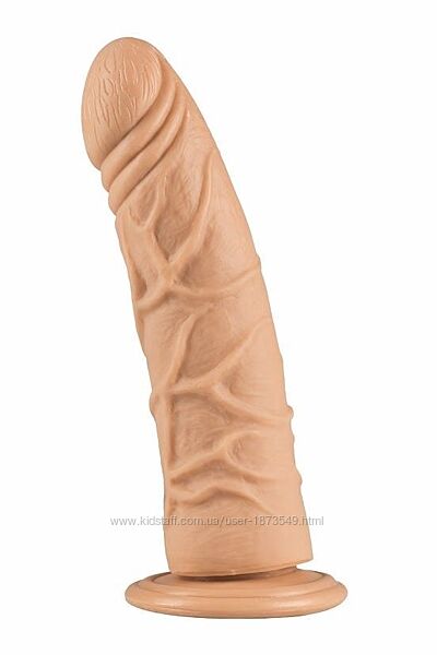 Фаллоимитатор с присоской Alive Fred, конусовидный, реалистичный, упругий