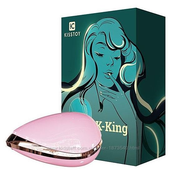 Вакуумный стимулятор KisToy K-King Pink