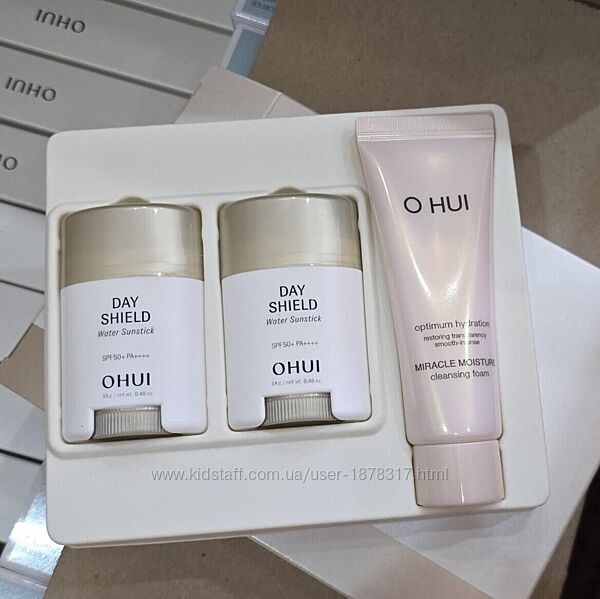 Набір сонцезахисних стіків OHUI Day Shield Water Sunstick Duo Set