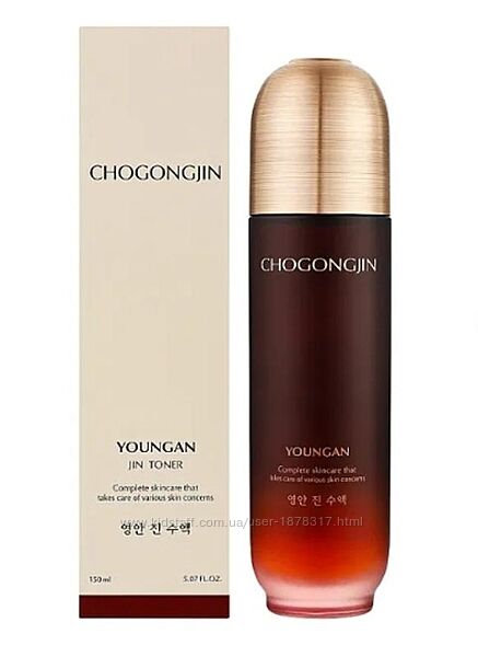 Омолоджувальний тонер для обличчя Missha Chogongjin Youngan Jin Toner, 150 