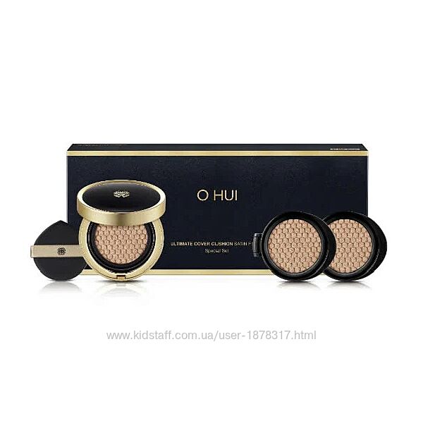 Люксовий набір з кушоном OHUI Ultimate Cover Сushion Satin Finish Special S