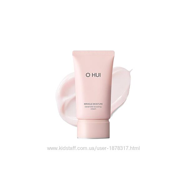 Інтенсивний зволожуючий крем OHUI Miracle Moisture Ceramide Boosting Cream,