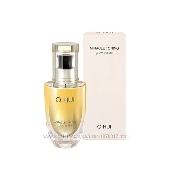 Сироватка для сяйва шкіри OHUI Miracle Toning Glow Serum, 20 мл