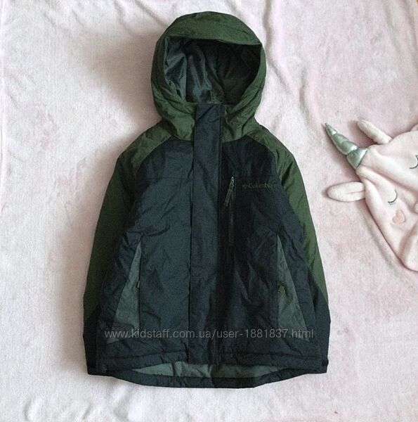 Оригінал Куртка зимова Columbia, наповнювач нейлон, всередині фліс до сере