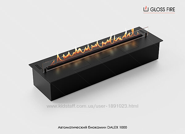 Автоматичний біокамін Dalex 1000 Gloss Fire 